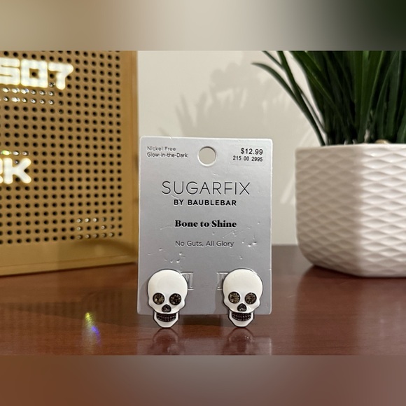 New Sugarfix by Baublebar Bone to shine earrings - Picture 1 of 6